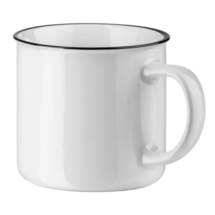VERNON WHITE. Ceramic mug 340 mL (NPS-94673-106)