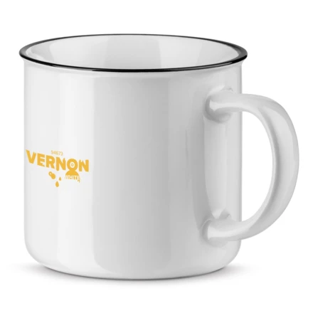 VERNON WHITE. Ceramic mug 340 mL (NPS-94673-106)