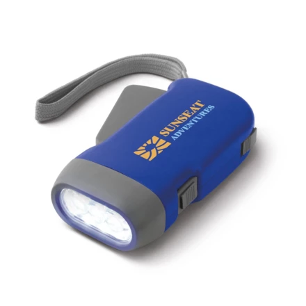 EDDIE. Dynamo torch with 3 LEDs (NPS-94720-104)