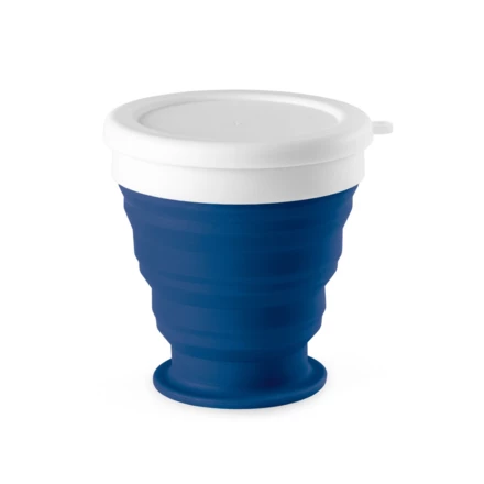 ASTRADA. faltbarer Reisebecher aus Silikon und PP 250 ml (NPS-94762-109)