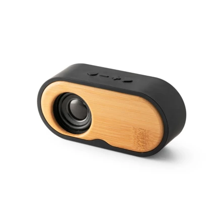 TILLY. Portable 3W speaker with 5h battery life made from bamboo and recycled ABS (100% rABS) (NPS-97095-103)