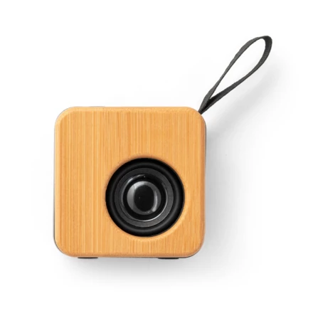 MAYER. Portable 3W speaker with 4h battery life in bamboo and recycled ABS (100% rABS) (NPS-97098-103)