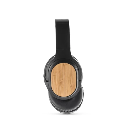 GOULD. Foldable wireless headphones with 4h battery life in bamboo and ABS (NPS-97126-103)