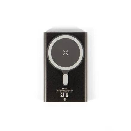 WRIGHT 10. Magnetyczny powerbank z superszybkim ładowaniem z recyklingowanego aluminium i recyklingowanego ABS o pojemności 10 000 mAh (NPS-97216-103)