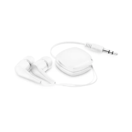 PINEL. Retractable earphones with 0'75 m ABS cable (NPS-97359-106)