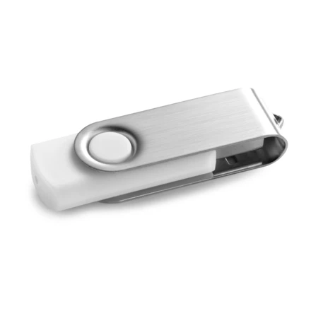 CLAUDIUS 8GB. 8 GB USB flash drive with metal clip (NPS-97549-106)