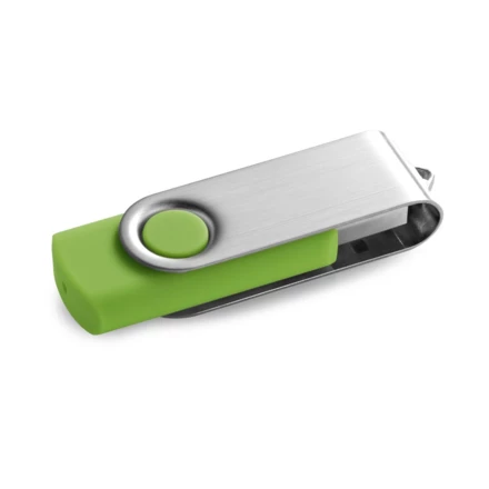 CLAUDIUS 8GB. 8 GB USB flash drive with metal clip (NPS-97549-119)