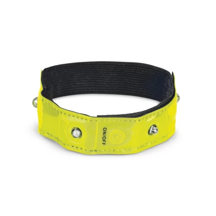 VISIBLE. Reflective armband with 4 red LEDs (NPS-98515-108)