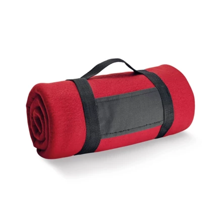 THORPE. Fleece blanket with removable handle (180 g/m²) (NPS-99074-105)