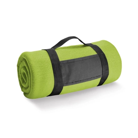 THORPE. Fleece blanket with removable handle (180 g/m²) (NPS-99074-119)