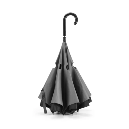 ANGELA. 190T pongee reversible folding umbrella (NPS-99146-113)