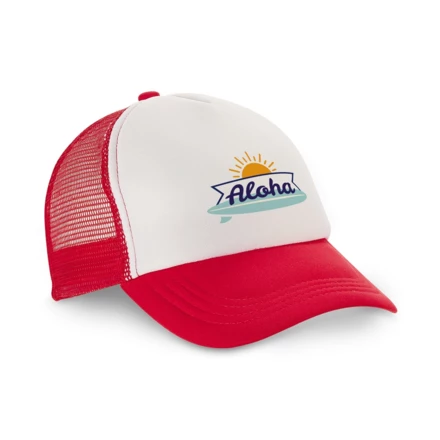 NICOLA. Polyester and mesh cap (150 g/m²) (NPS-99426-103)