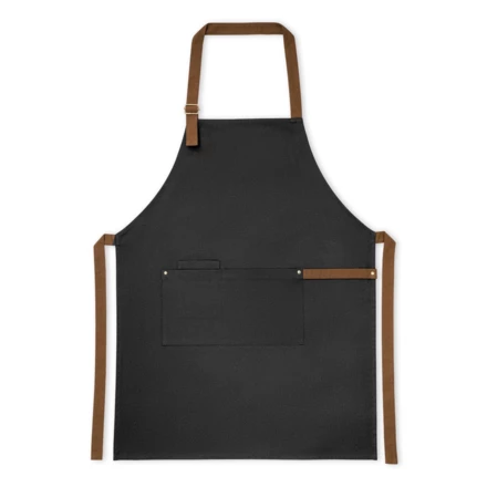 VESPER. 100% cotton canvas apron (300 g/m²) with metal details (NPS-99816-103)