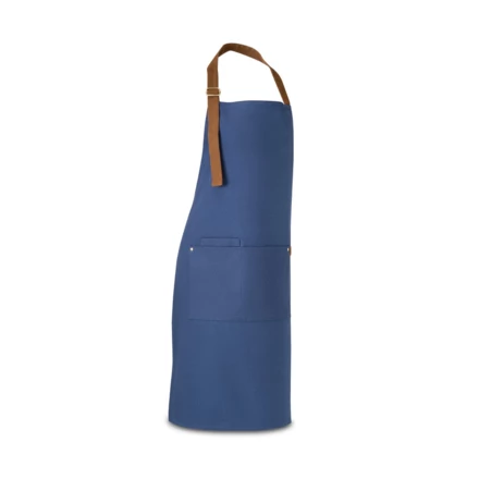 VESPER. Schürze aus 100% Canvas-Baumwolle (300 g/m²) mit Metalldetails (NPS-99816-104)
