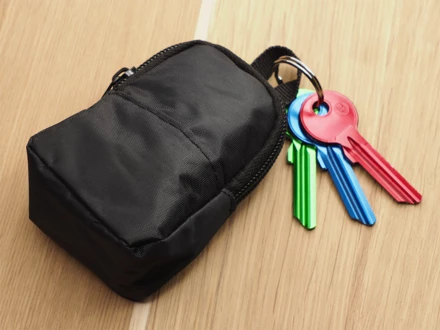 Keychain - Backpack 143412001 - black (NJG-143412001)