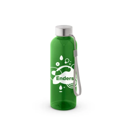 ENDERS M. Butelka PET z recyklingu (100% rPET) z błyszczącym, półprzezroczystym wykończeniem 600 ml (NPS-54326-103)