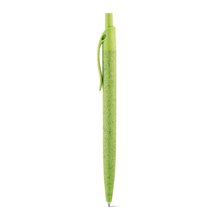 CAMILA. Wheat straw fibre and ABS ball pen with clip (NPS-81168-119)