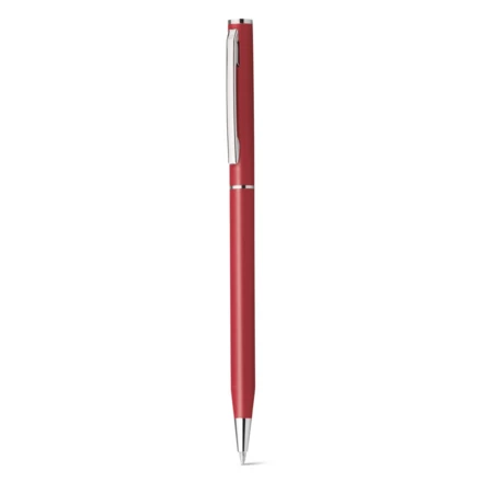 LESLEY METALLIC. Aluminium ball pen with clip and twist mechanism (NPS-81185-105)