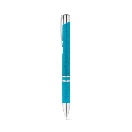 BETA WHEAT. Straw fibre and ABS ball pen with clip (NPS-91771-124)