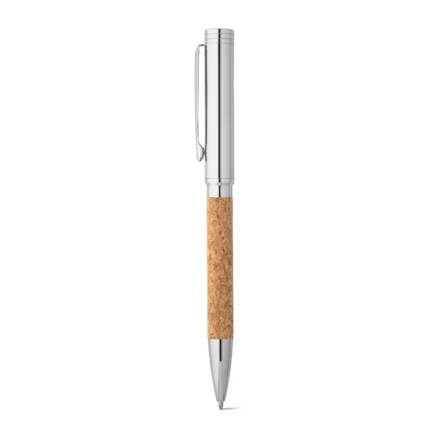 CORKO. Długopis z korka i metalu z mechanizmem obrotowym (NPS-91788-160)