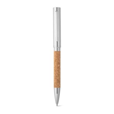 CORKO. Długopis z korka i metalu z mechanizmem obrotowym (NPS-91788-160)