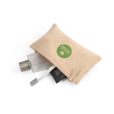 MILLIE. Etui wielofunkcyjna bawełnę pochodzącą (70% rPET) z poliester z recyklingu (30%) (140 g/m²) (NPS-92077-103)