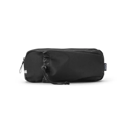 DELFOS POUCH. Torba biodrowa z 300D poliestru pochodzącego i 600D poliestru pochodzącego z elementami odblaskowymi (NPS-92091-103)