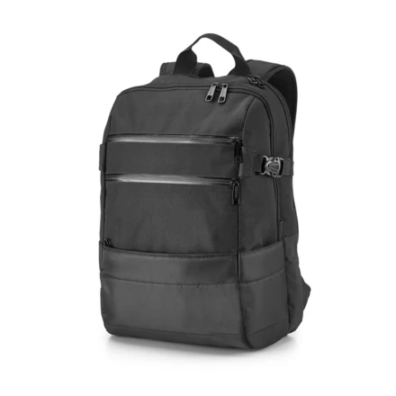 ZIPPERS BPACK. 15'6" Laptop backpack in 300D polyester and 840D jacquard (NPS-92280-103)
