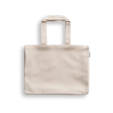 PARMA. Torba z bawełny (50%), bawełny z recyklingu (30%) i poliester (20% rPET) (280 g/ m²) (NPS-92330-150)