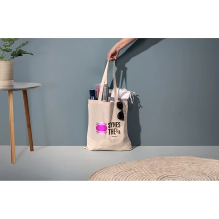 GIZA. Torba z bawełny pochodzącej w 100% z recyklingu (140 g/m²) (NPS-92369-150)