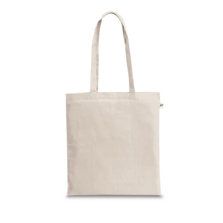 SVANETI. Torba wykonana w recyklingowanej bawełny (70%) i w poliestru (30% rPET) (150 g/m²) (NPS-92391-150)