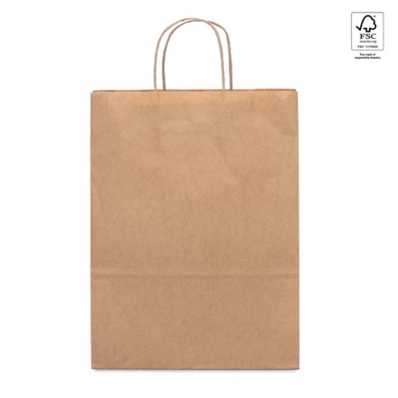 LEIA. Torba z papieru kraftowego (115 g/m²) (NPS-92875-160)
