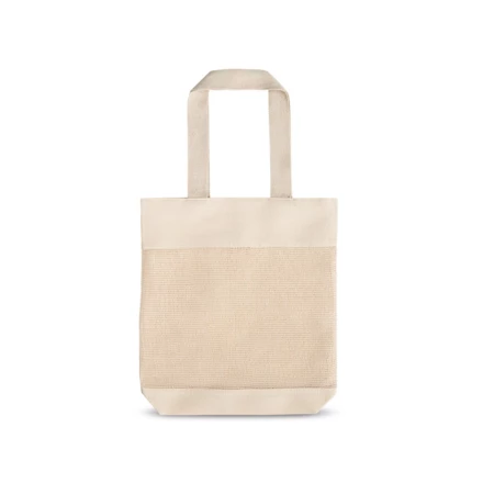 MUMBAI. Torba z siatki wykonana w 100% z bawełny (180 g/m²) (NPS-92927-150)