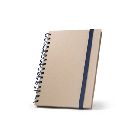 PROUST. Notatnik A5 z ringami, twarda okładka, wykonany z papieru z trzciny cukrowej (80% trzciny cukrowej) z gładkich kartek (NPS-93287-104)