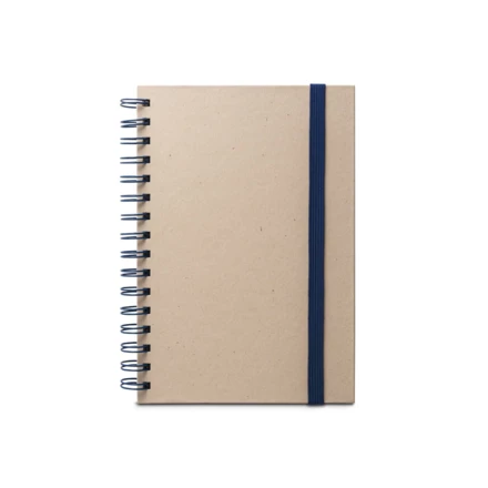 PROUST. Notatnik A5 z ringami, twarda okładka, wykonany z papieru z trzciny cukrowej (80% trzciny cukrowej) z gładkich kartek (NPS-93287-104)
