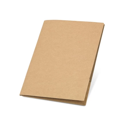 PUZO. Teczka na dokumenty A4 wykonana z 100% z papieru z recyklingu (400 g/m²) (NPS-93463-160)