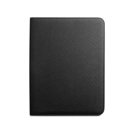 EMERGE FOLDER. Teczka A4 poliestru pochodzącego (100% rPET) 300D z zamkiem błyskawicznym (NPS-93579-103)