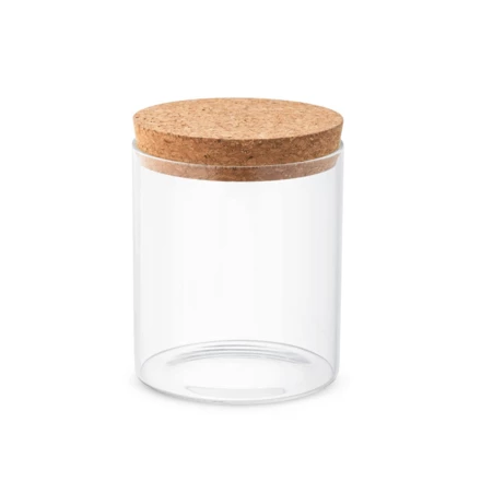 SPICE 700. Butelka z borokrzemianowego szkła z korkową pokrywką 700 ml (NPS-94079-160)