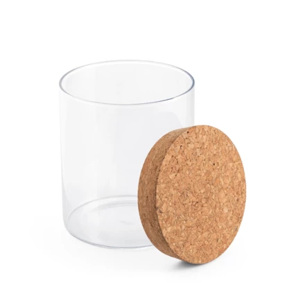 SPICE 700. Butelka z borokrzemianowego szkła z korkową pokrywką 700 ml (NPS-94079-160)
