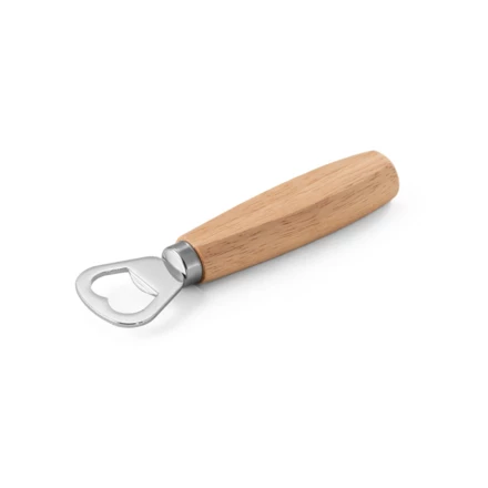 HOLZ. Otwieracz do butelek, metal i drewno (NPS-94134-150)