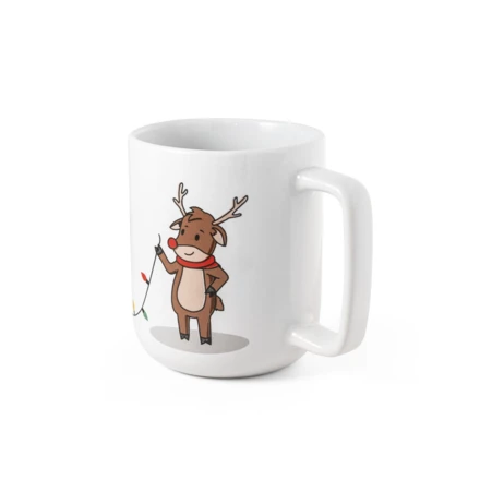 REINDEER. Kubek z nadrukiem świątecznym 330 ml (NPS-94282-106)
