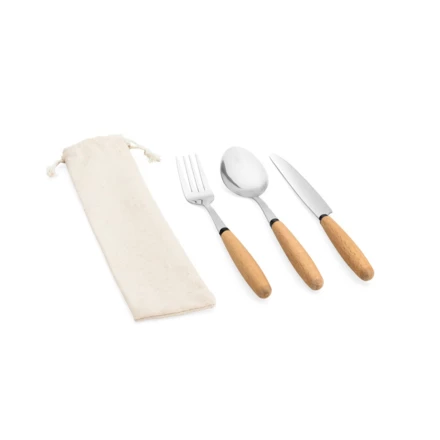 BOULUD. 3-częściowy zestaw z drewna akacjowego (NPS-94292-160)