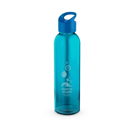 PORTIS GLASS. Szklana butelka z zakrętką PP 500 ml (NPS-94315-103)