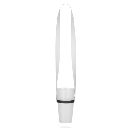 BOLTON. ZESTAW Smycz SUBLIMACJA Długa II (20 mm) Duo z silikonowym uchwytem na kubek (NPS-94416-300)