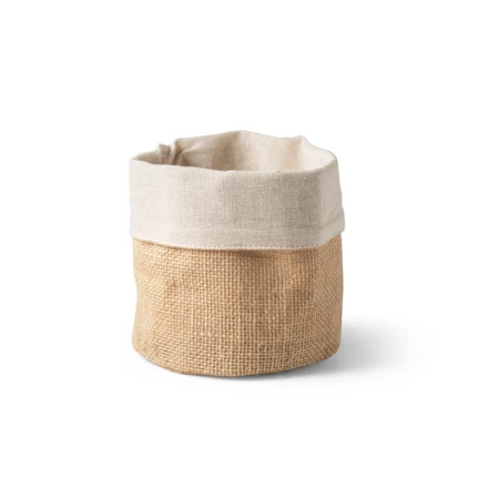 DUCASSE. Wielofunkcyjna torba z juty (260g/m²) i bawełny (120g/m²) (NPS-94574-160)