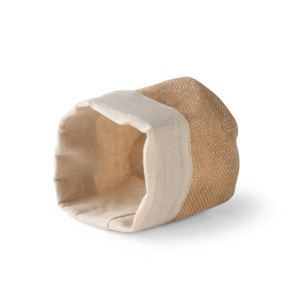 DUCASSE. Wielofunkcyjna torba z juty (260g/m²) i bawełny (120g/m²) (NPS-94574-160)