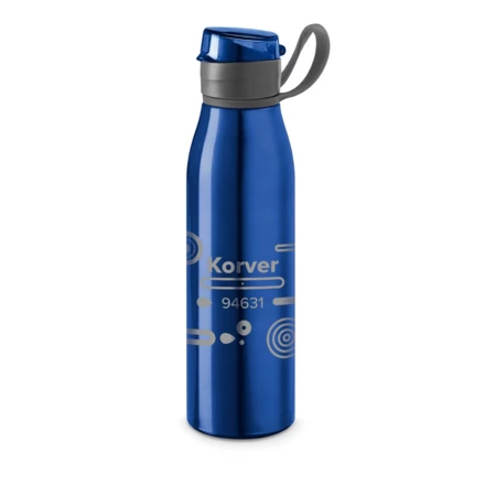 KORVER. Butelka sportowa z aluminium 650 ml (NPS-94631-103)
