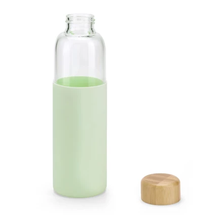 DAKAR. Bamboo and borosilicate glass bottle 600 mL (NPS-94699-106)