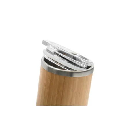 LYCKA. Bamboo and stainless steel cup 350 mL (NPS-94761-160)