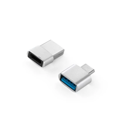 MINSKY. Set aus 2 Aluminium USB-A / USB-C Adaptern (NPS-97090-127)